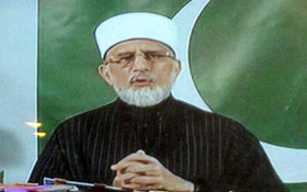 Islamabad: Dr Tahir-ul-Qadri's Press Confrence