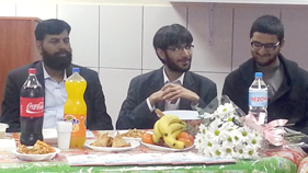 سپین : منہاج اسلامک سنٹر بارسلونا میں سپانش زبان کی کلاس کے طلباء کے اعزاز میں الوداعی پارٹی