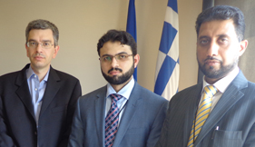 یونان : ڈاکٹر حسن محی الدین قادری کی منسٹری آف پبلک آرڈر کے چیف ڈائریکٹر دمتری پیردتکی سے ملاقات