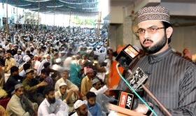 Dr Hassan Mohi-ud-Din Qadri addresses Tajdar e Khatam e Nabuwat Conference 2013 at Golra Sharif (Islamabad)