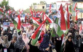 PAT (Bahawalpur) stages big demonstration on May 11