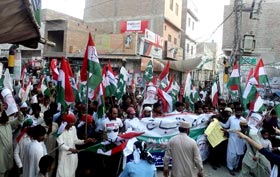 PAT (Ghotki) stages big demonstration on May 11
