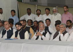 PAT, MQM, PTI, PML, SIC, PPP & MWM issue joint declaration
