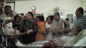 Brutal attack of Police at Minhaj-ul-Quran Secretariat - 13