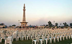 PAT to demonstrate power show at Minar-e-Pakistan today