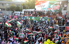 Sit-ins expand into countrywide movement, no question of a deal: Dr Tahir-ul-Qadri addresses in Abbottabad