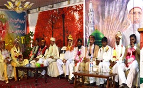 Mass marriage ceremony held under MWF Wah Cantt. Rawalpindi