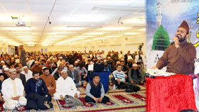 ڈنمارک: منہاج القرآن انٹرنیشنل کے زیراہتمام عظیم الشان محفل نعت بسلسلہ معراج النبی (ص)