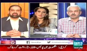 Dr Raheeq Abbasi in NewsEye with Mehr Bukhari on Dawn News (Model Town Saniha Ka Nazla Police Afsaran Par Gir Gaya ..!!)