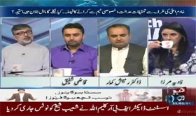 Qazi Shafique in 10 PM With Nadia Mirza (SHO Ki Firing Se Din Dihare 2 Wukala Qatal..!!)