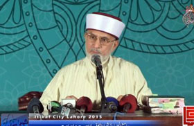 Dr Tahir-ul-Qadri addresses residents of Itikaf City 2015 (Day Two)
