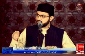 Dr Hassan Mohi-ud-Din Qadri addresses congregation of Juma tul Mubarak - Itikaf City 2015