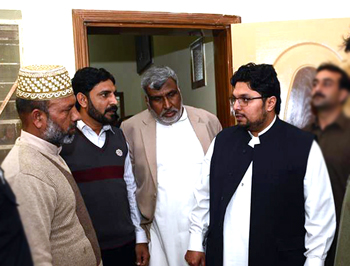 Keys of double-storey house handed over to father of Shaheed Muhammad Umar