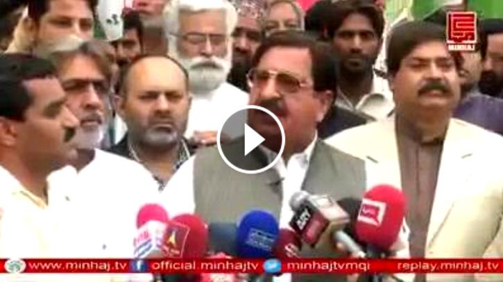 Khurram Nawaz Gandapur talks to Media on Panama Papers