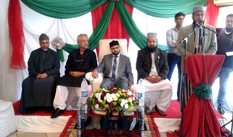 جنوبی افریقہ: جوہانسبرگ میں ڈاکٹر حسن محی الدین قادری کے اعزاز میں استقبالیہ