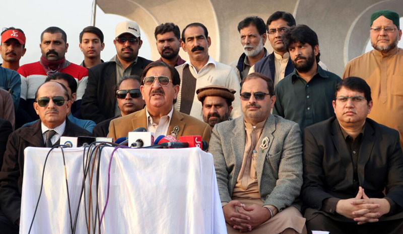 Khurram Nawaz Gandapur Press Conference - 29 November 2017
