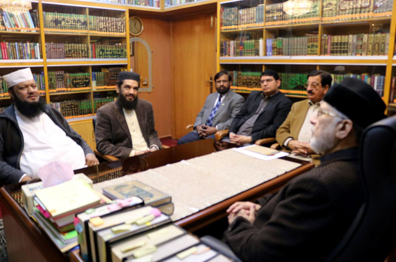 Maulana Ajmal Qadri calls on Dr Tahir-ul-Qadri