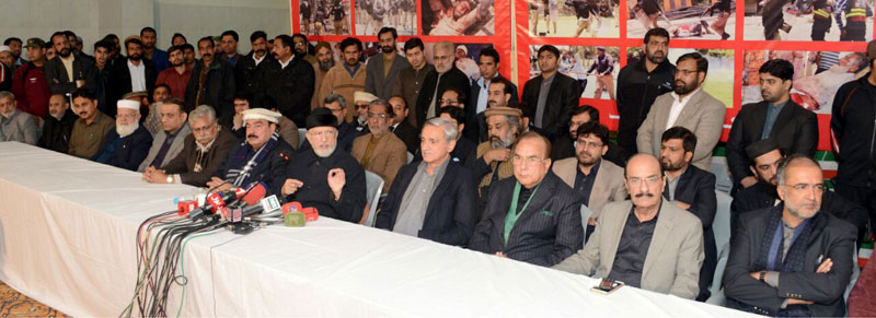 Dr Tahir-ul-Qadri announces countrywide protest campaign from January 17