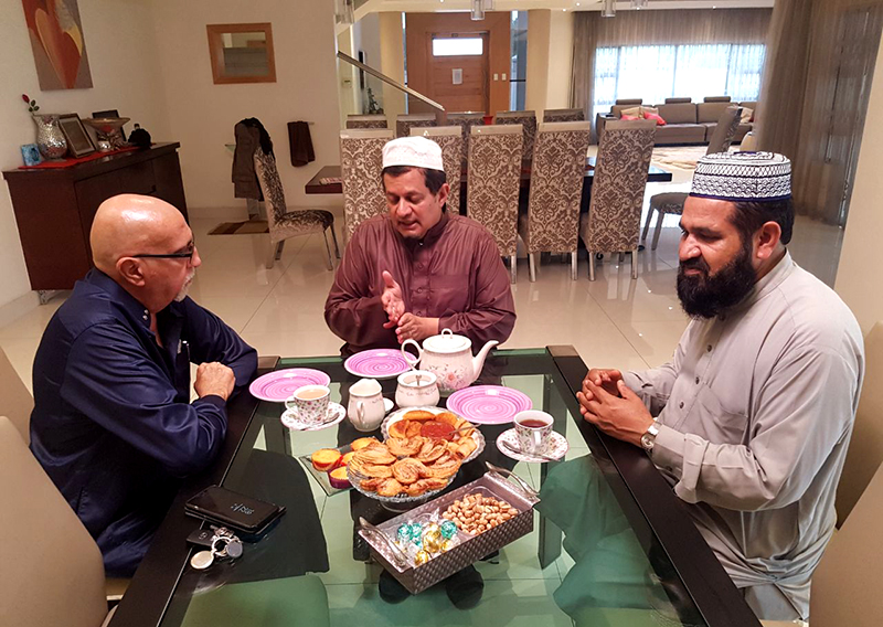 منہاج القرآن ساؤتھ افریقہ کے عہدیداران کی چیئرمین جمعہ مسجد اے وی محمد سے ملاقات