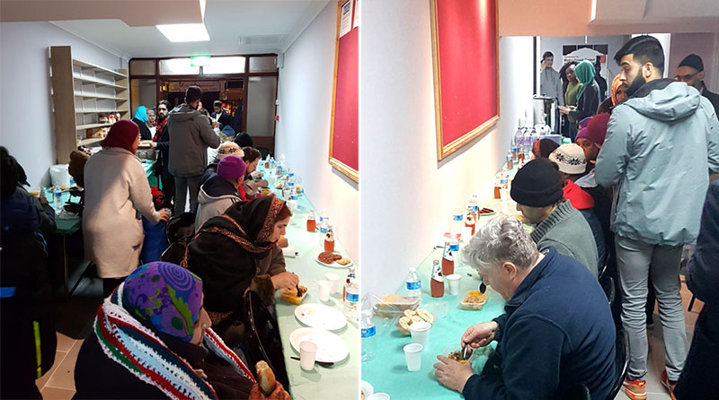 MQI (London) hosts the homeless on eve of New Year