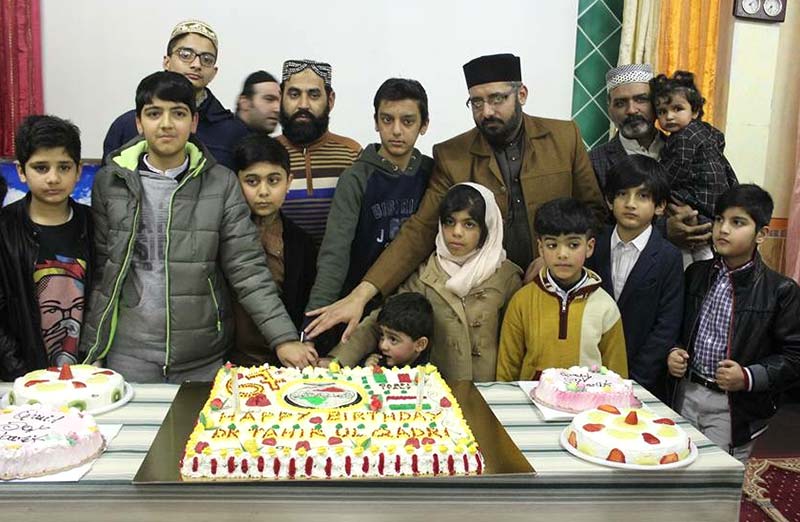 اٹلی: کارپی میں ڈاکٹر طاہرالقادری کی سالگرہ تقریب