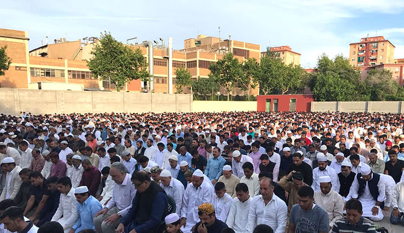منہاج القرآن انٹرنیشنل سپین کے مراکز میں نماز عید الفطر کے اجتماعات