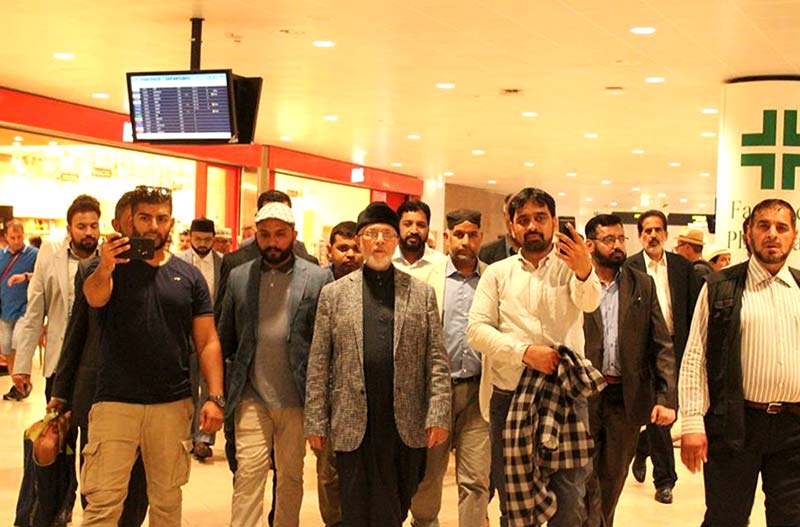 دورہ یورپ: ڈاکٹر محمد طاہرالقادری کی آسٹریا آمد، ویانا میں کانفرنس سے خطاب کریں گے