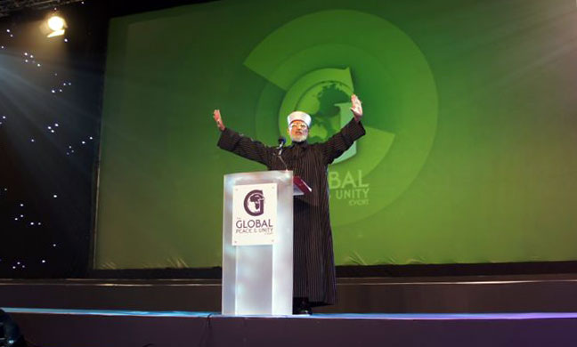 Dr Muhammad Tahir ul Qadri @ The Global Peace And Unity Event GPU 2013