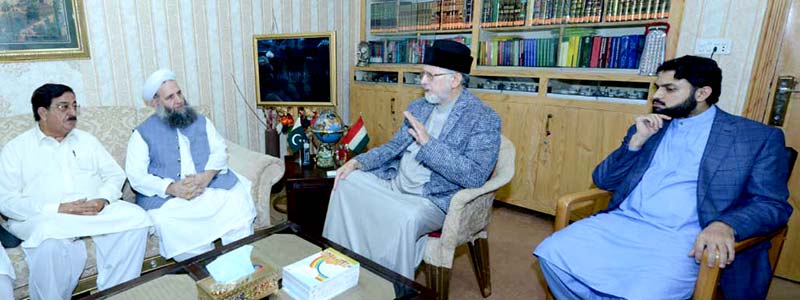 Federal Minister for Religious Affairs calls on Dr Tahir-ul-Qadri