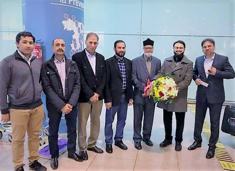 Dr Hassan Mohi-ud-Din Qadri leaves on a month-long tour of Europe