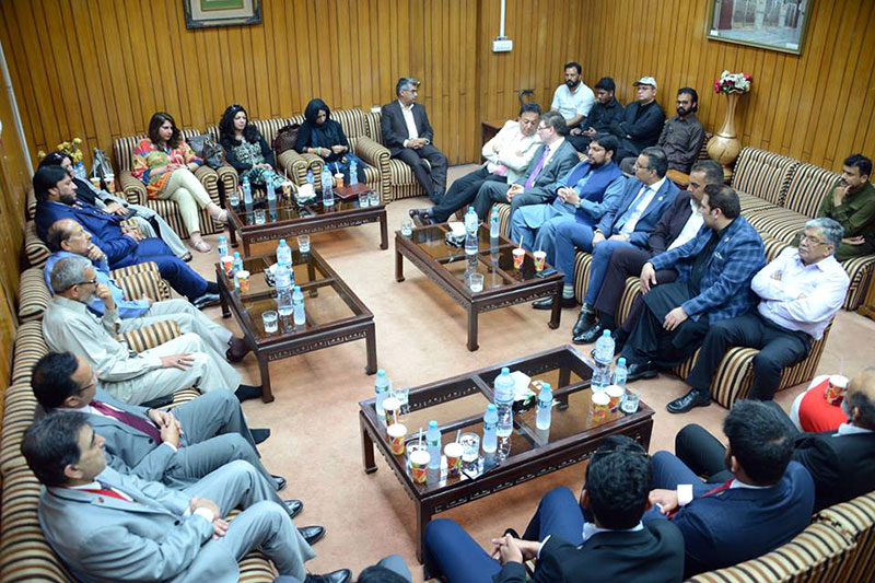 Delegation of Pakistan Chamber & Commerce UK visits central secretariat