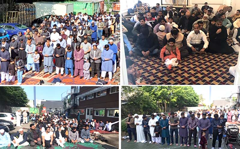 منہاج القرآن ڈنمارک کے زیراہتمام عیدالفطر کے چھ اجتماعات کا انعقاد