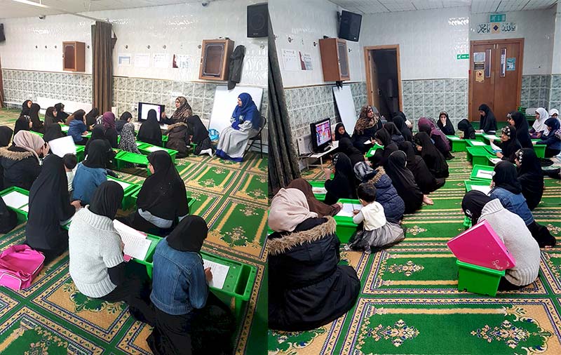 MWL (Acrington) holds Milad program for girls