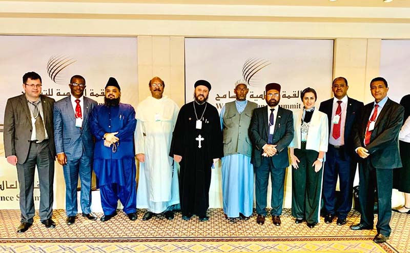 ڈائریکٹر انٹرفیتھ ریلیشنز سہیل احمد رضا کی دبئی میں World Tolerance Summit 2019 میں شرکت