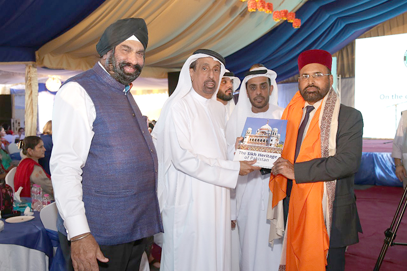 Dubai: Sohail Raza attends ceremony marking 550th Birth Anniversary of Baba Guru Nanak Dave Gi