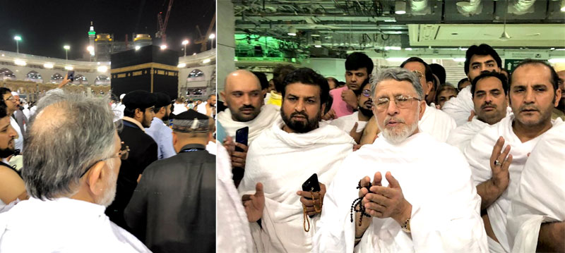 شیخ الاسلام ڈاکٹر محمد طاہرالقادری کی عمرہ ادائیگی