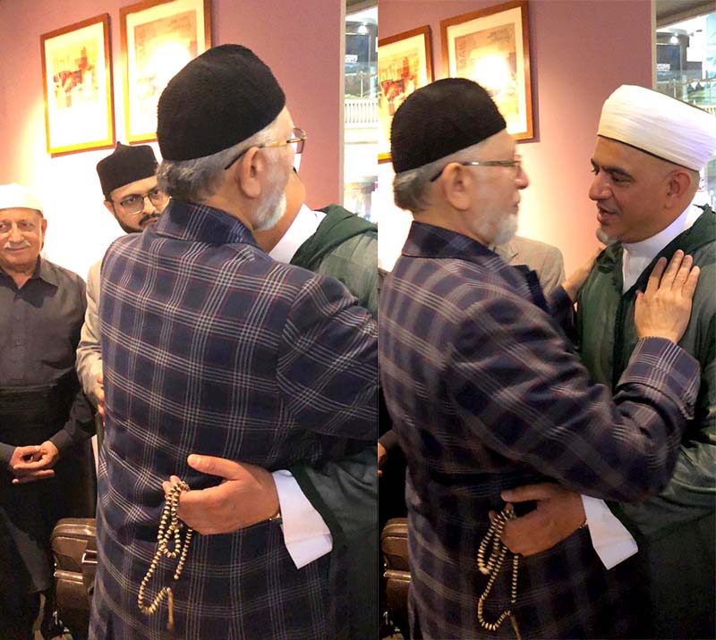 منہاج القرآن انٹرنیشنل ساؤتھ افریقہ کے رہنماء حافظ محمود خطیب کی مکۃ المکرمہ میں شیخ الاسلام سے ملاقات