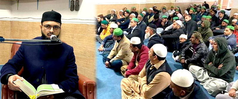 Spain: Dr Hassan Mohi-ud-Din Qadri delivers Friday sermon in Maella