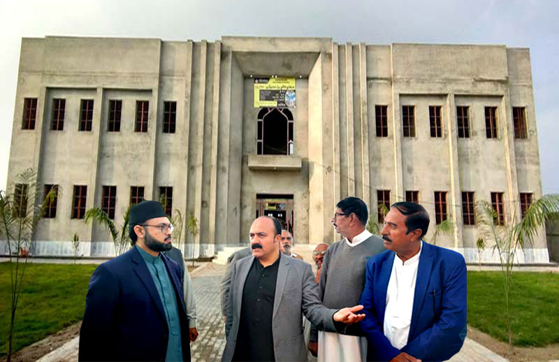 Khanewal: Dr Hassan Mohi-ud-Din Qadri visits newly constructed Minhaj College for Women