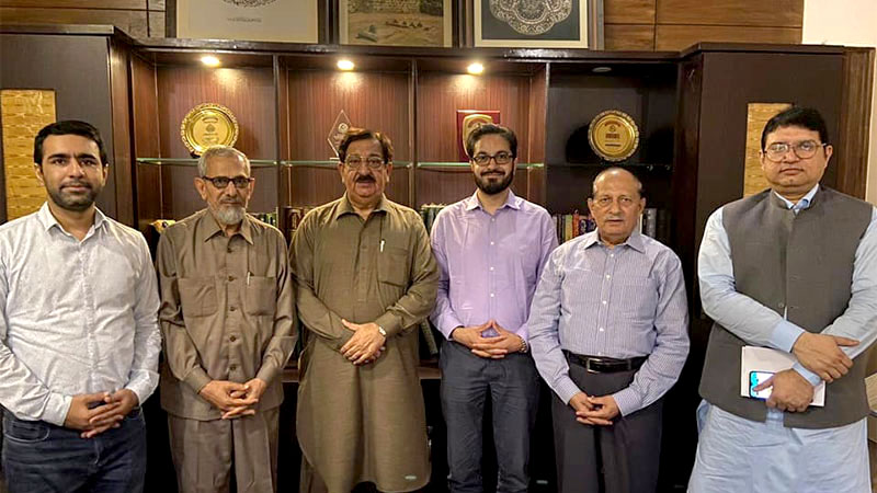 Shahid Mursaleen visits MQI Secretariat