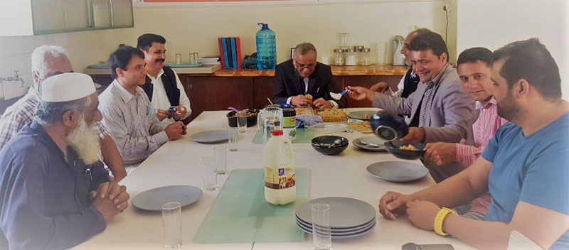 منہاج القرآن انٹرنیشنل جنوبی افریقہ کے عہدیداران کی پاکستان کے ہائی کمشنر سے  ملاقات