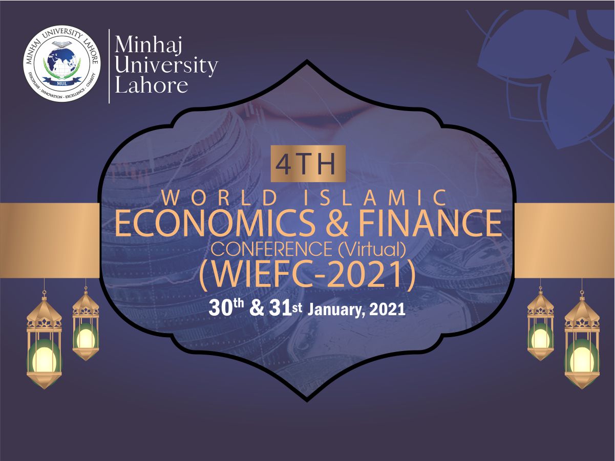 4th World Islamic Economics & Finance Conference (Virtual)