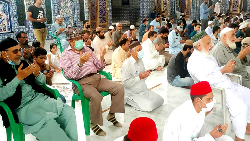 بانی پاکستان کے یوم وفات پر جامع شیخ الاسلام میں دعائیہ تقریب