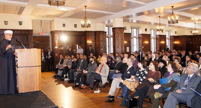 Shaykh-ul-Islam speaks at Georgetown University in Washington DC