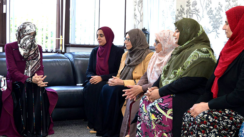 منہاج ویمن لیگ یوکے کی ایگزیکٹیو ٹیم کی ڈاکٹر غزالہ حسن قادری سے ملاقات