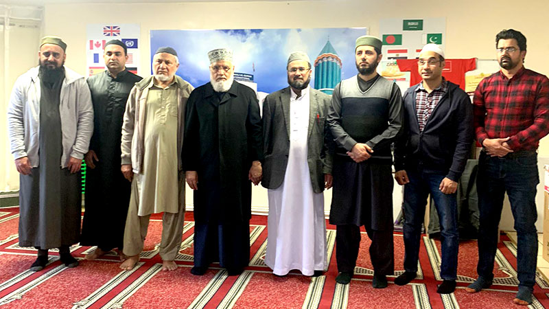 منہاج القرآن انٹرنیشنل کے رہنما علامہ حافظ نذیر احمد قادری کا دورۂ برطانیہ