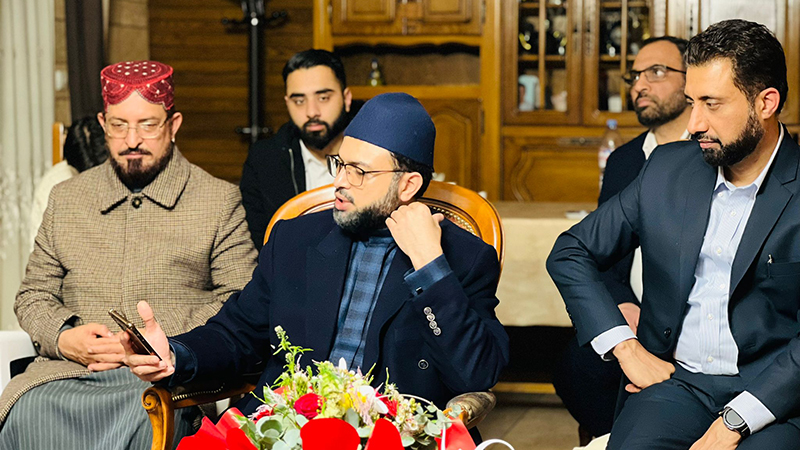 Dr. Hassan Mohiuddin Qadri meet the various delegations of MQI France