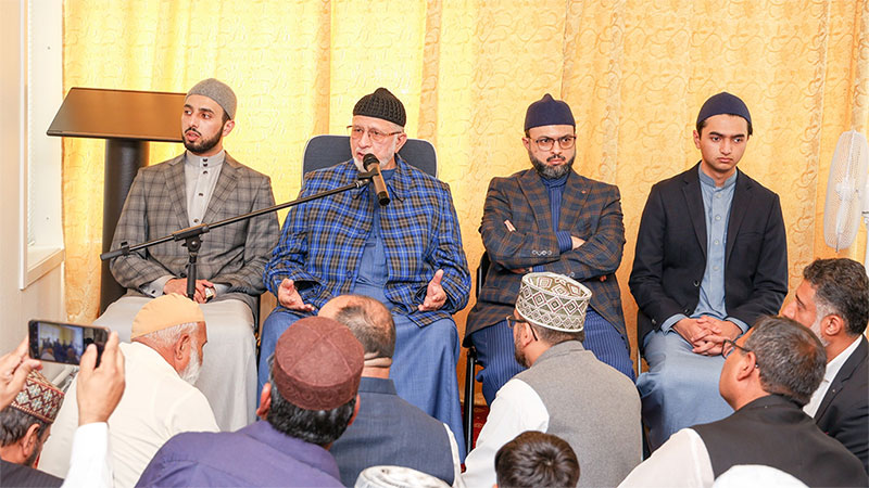 Shaykh-ul-Islam Dr Muhammad Tahir-ul-Qadri visits MQI Center in Sweden