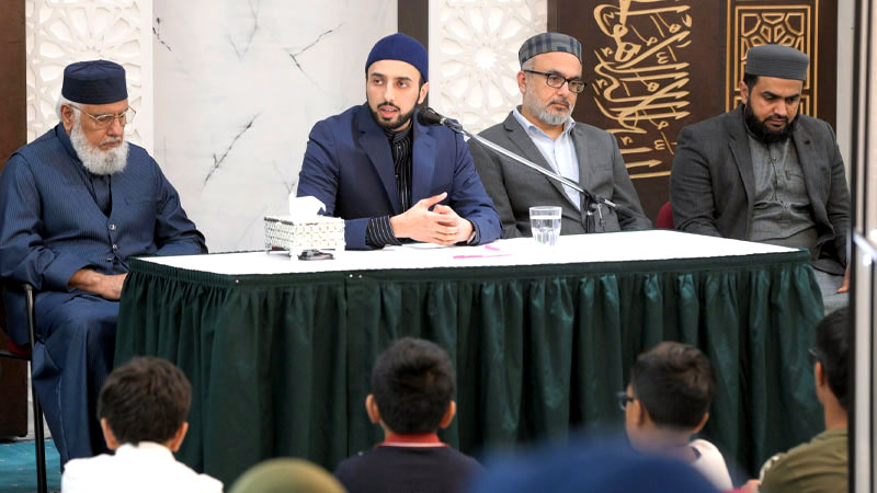 شیخ حماد مصطفیٰ کی منہاج القرآن انٹرنیشنل نیدرلینڈز کے اسلامک سنٹر کی تربیتی نشست میں شرکت اور خطاب
