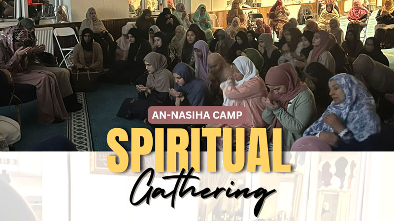 Dr Ghazala Qadri joins the spiritual gathering at Al-Nasiha camp